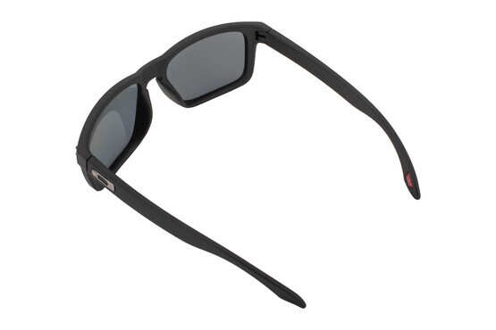 Oakley Standard Issue Holbrook Cerakote Black Glasses with Grey Polarized Lens has an O-Matter frame